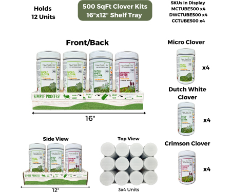 F93 500SMCLOVERTRAY